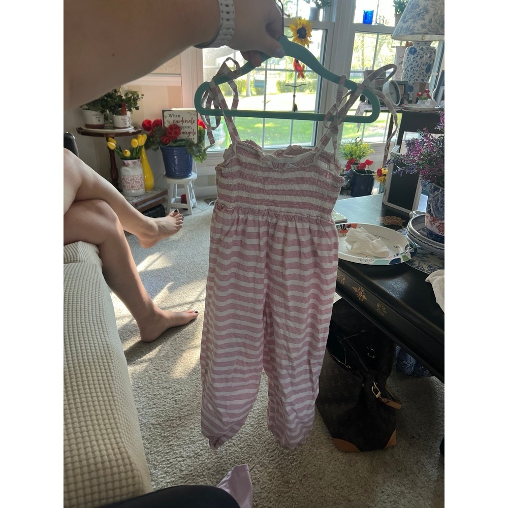 Sweethoney‎ smocked romper girls 6